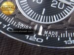 ROYAL OAK OFFSHORE 44MM SS BLACK CERAMIC BEZEL APF 1:1 BEST EDITION BROWN DIAL ON BROWN RUBBER STRAP A4401 - Görsel 13