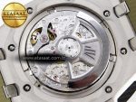 ROYAL OAK OFFSHORE 44MM SS BLACK CERAMIC BEZEL APF 1:1 BEST EDITION BROWN DIAL ON BROWN RUBBER STRAP A4401 - Görsel 21