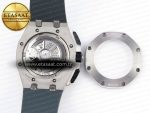 Audemars Piguet ROYAL OAK OFFSHORE 44MM BLACK CERAMIC BEZEL GRAY/BLUE DIAL ON GRAY A4401 - Görsel 19