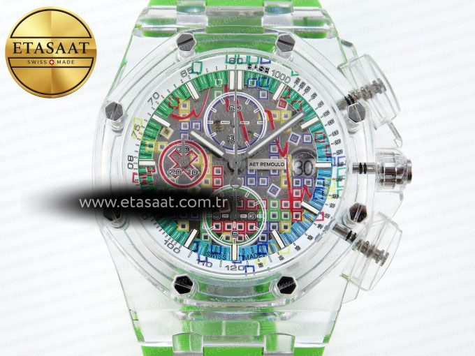 Audemars Piguet Royal Oak OFFSHORE A3126 Green - Görsel 5