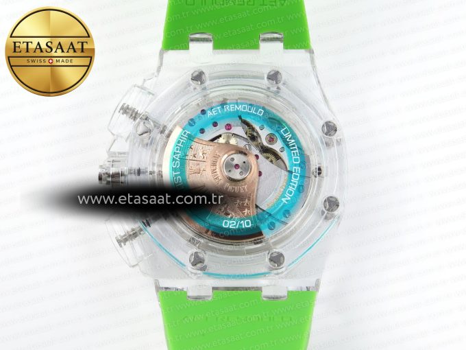 Audemars Piguet Royal Oak OFFSHORE A3126 Green - Görsel 8