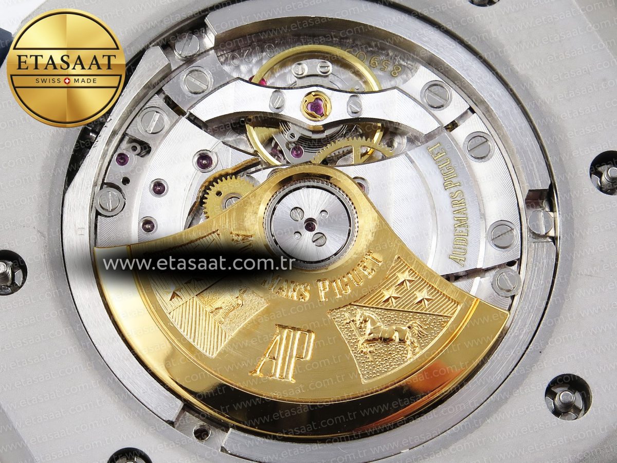 Audemars Piguet Diver 15710 Black Dial on Black SA3120 - Görsel 20