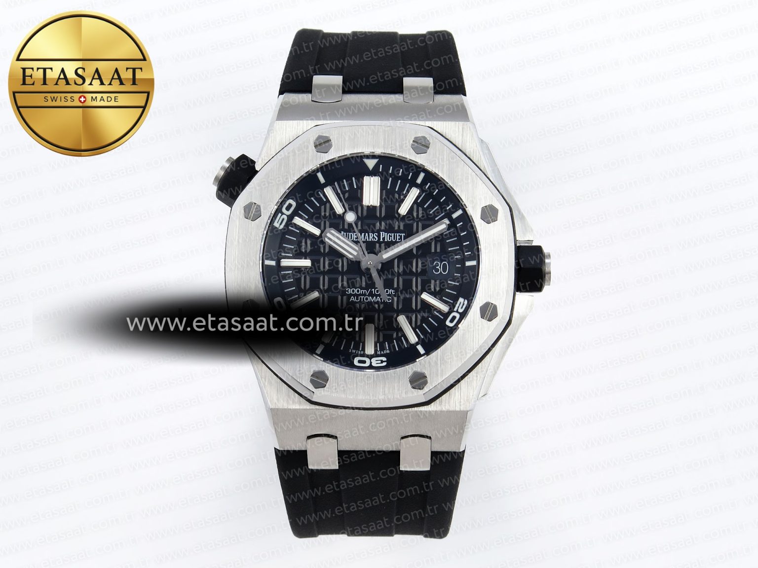 Audemars Piguet Diver 15710 Black Dial on Black SA3120 - Görsel 3