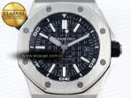 Audemars Piguet Diver 15710 Black Dial on Black SA3120 - Görsel 4