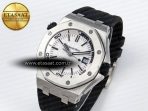 Audemars Piguet  Diver 15710 White Dial on Black SA3120