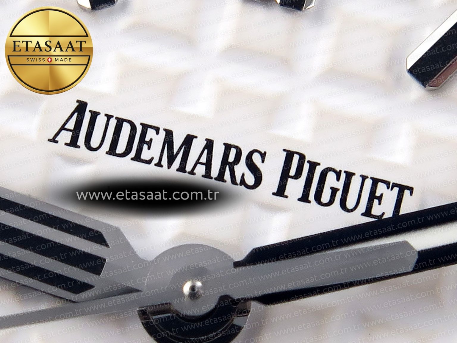 Audemars Piguet  Diver 15710 White Dial on Black SA3120 - Görsel 10