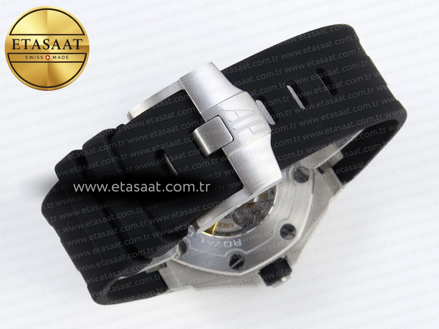 Audemars Piguet  Diver 15710 White Dial on Black SA3120 - Görsel 16