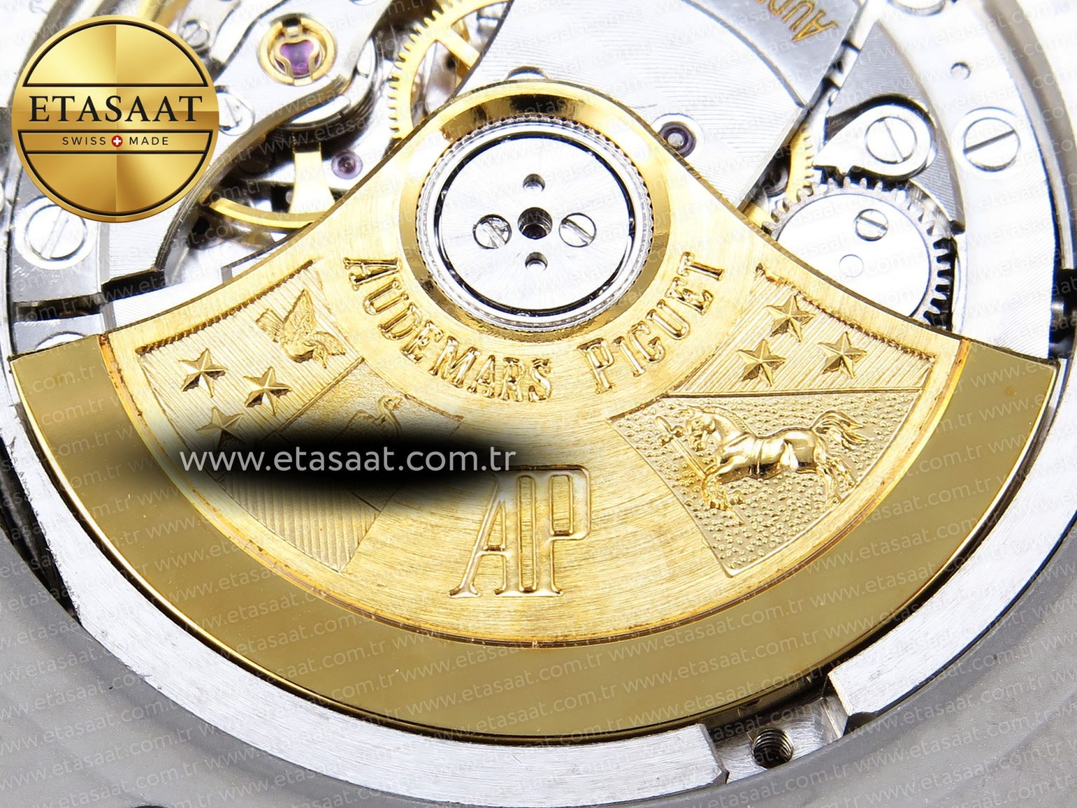 Audemars Piguet  Diver 15710 White Dial on Black SA3120 - Görsel 21