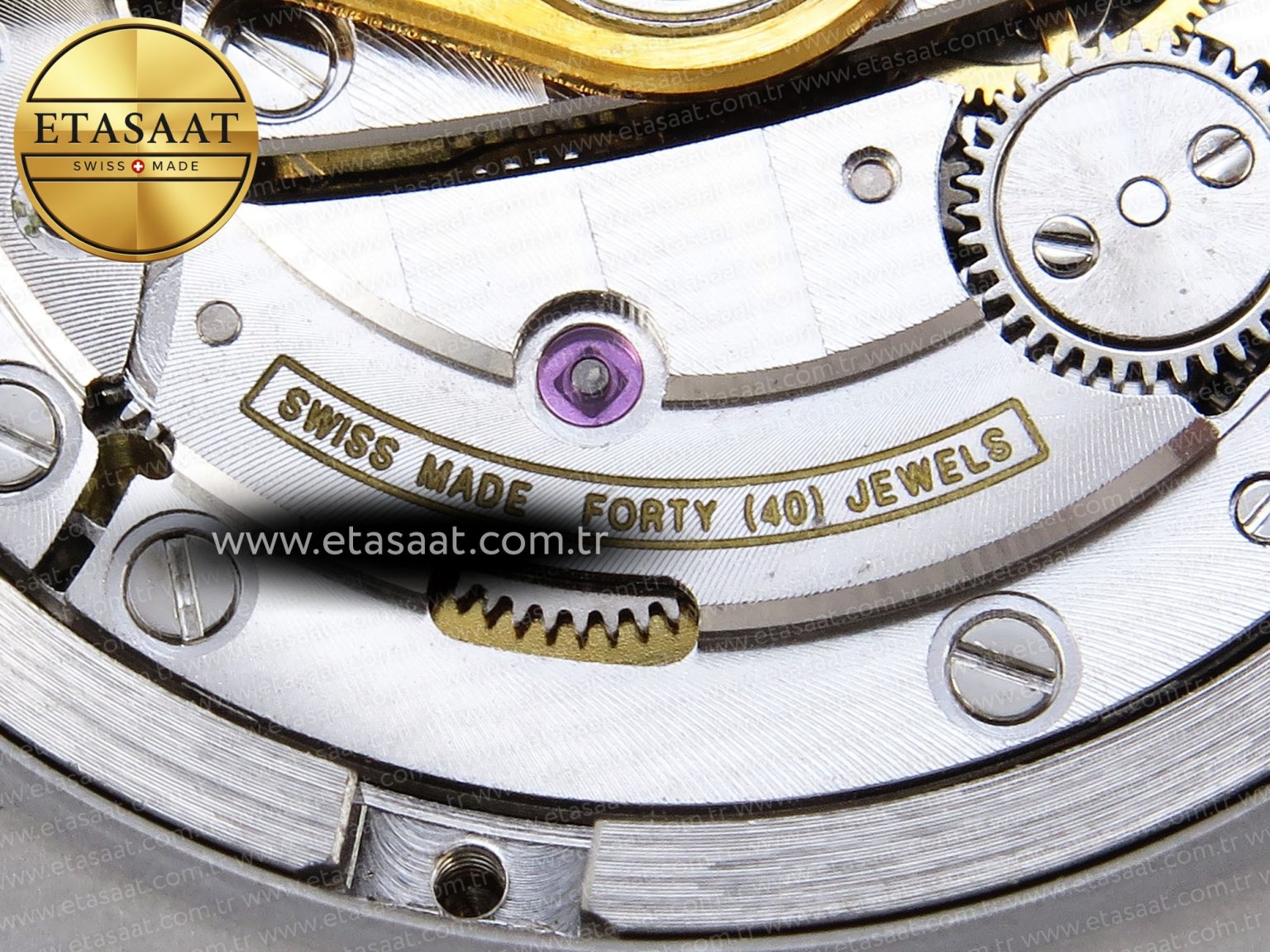 Audemars Piguet  Diver 15710 White Dial on Black SA3120 - Görsel 24