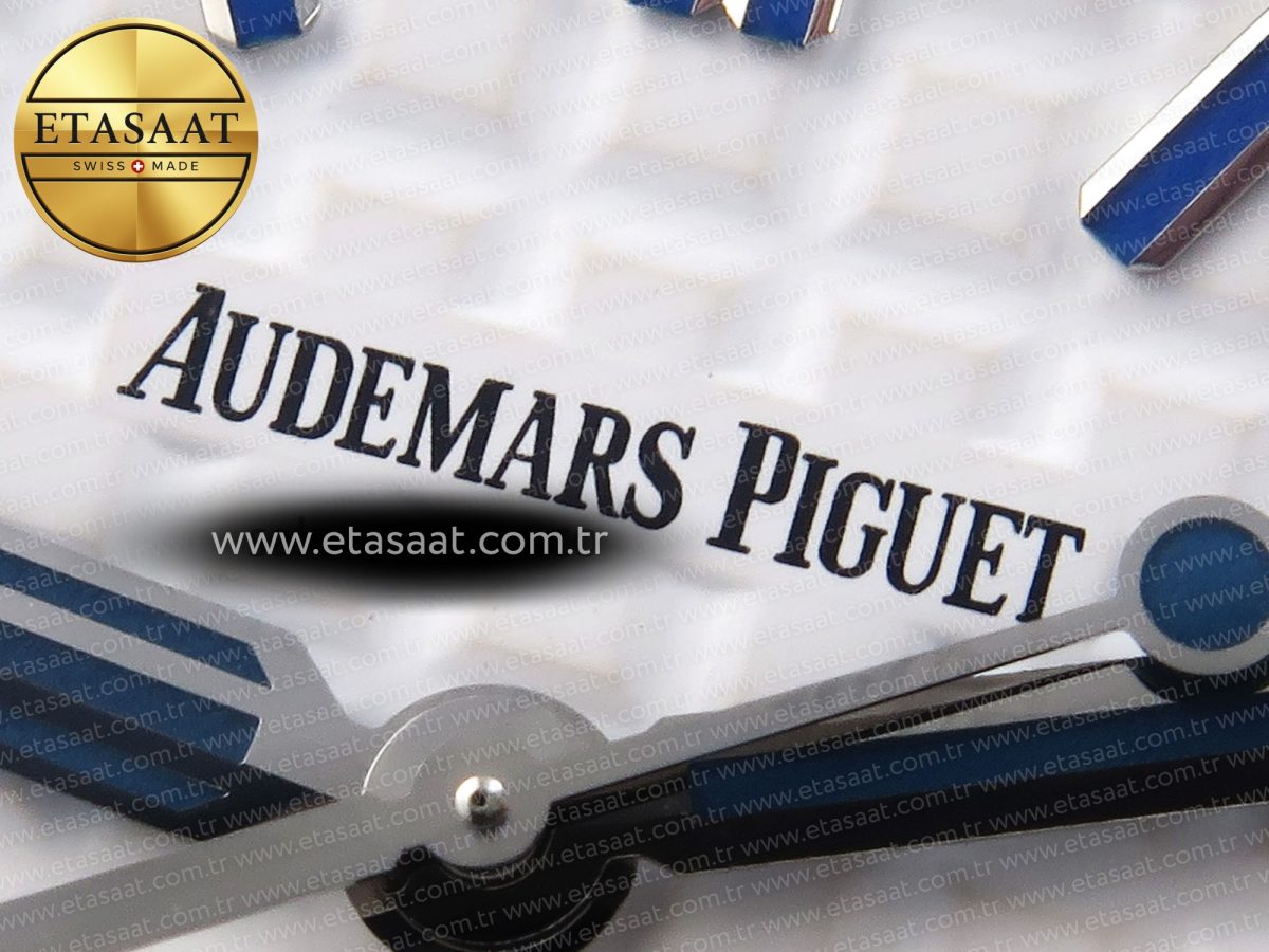 Audemars Piguet Diver 15710 White Dial on White SA3120 - Görsel 10