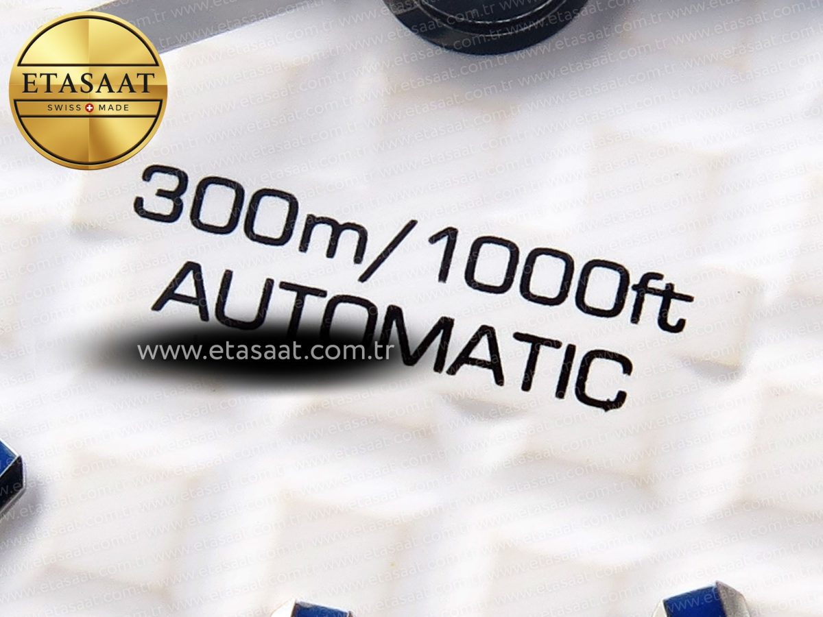 Audemars Piguet Diver 15710 White Dial on White SA3120 - Görsel 13