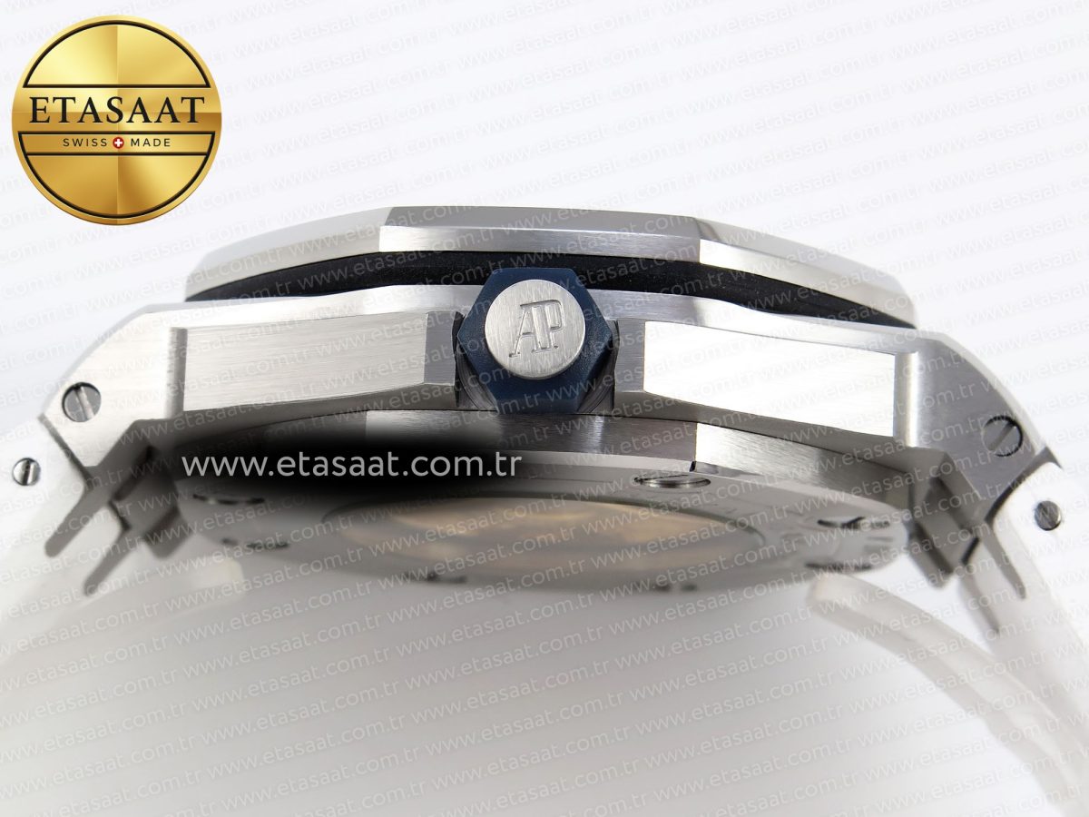 Audemars Piguet Diver 15710 White Dial on White SA3120 - Görsel 15