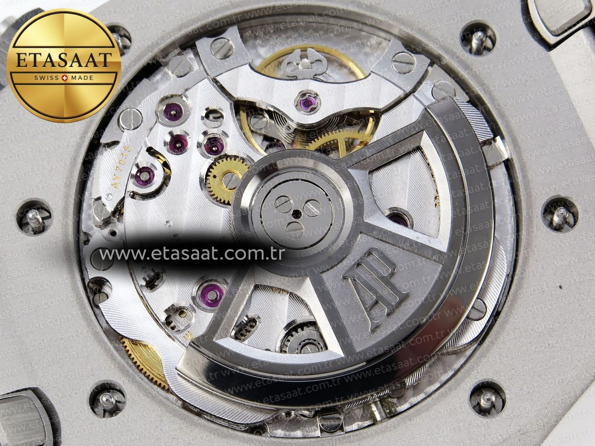 Audemars Piguet ROYAL OAK OFFSHORE BLUE DIAL ON BLUE SA4308 - Görsel 19