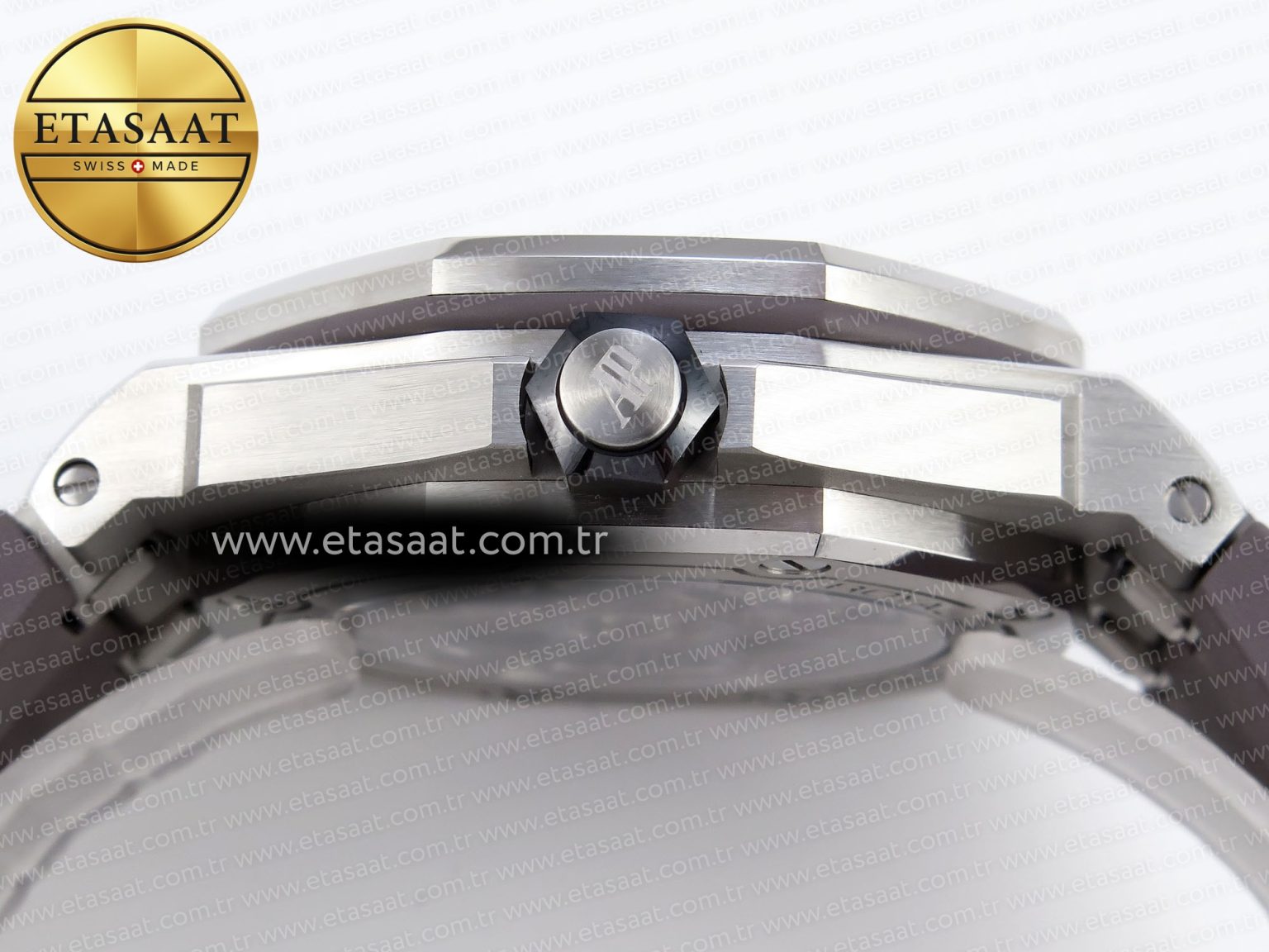 Audemars Piguet ROYAL OAK OFFSHORE DIVER 15720 GRAY DIAL ON GRAY SA4308 - Görsel 14