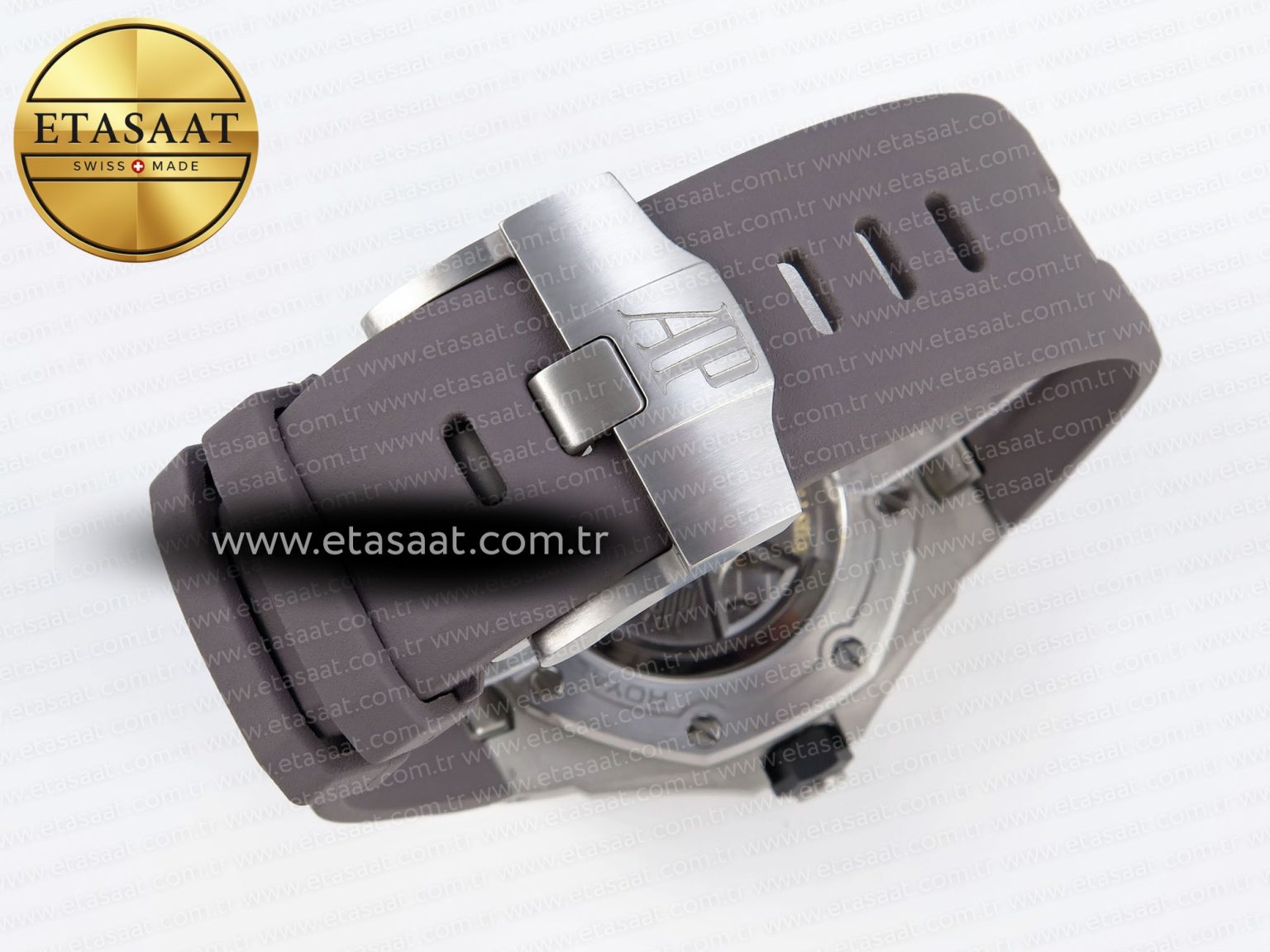 Audemars Piguet ROYAL OAK OFFSHORE DIVER 15720 GRAY DIAL ON GRAY SA4308 - Görsel 16