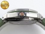 ROYAL OAK OFFSHORE DIVER 15720 APSF 1:1 BEST EDITION GREEN DIAL ON GREEN RUBBER STRAP SA4308 - Görsel 15