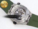 Audemars Piguet ROYAL OAK OFFSHORE DIVER 15720 GREEN DIAL ON GREEN SA4308 - Görsel 17