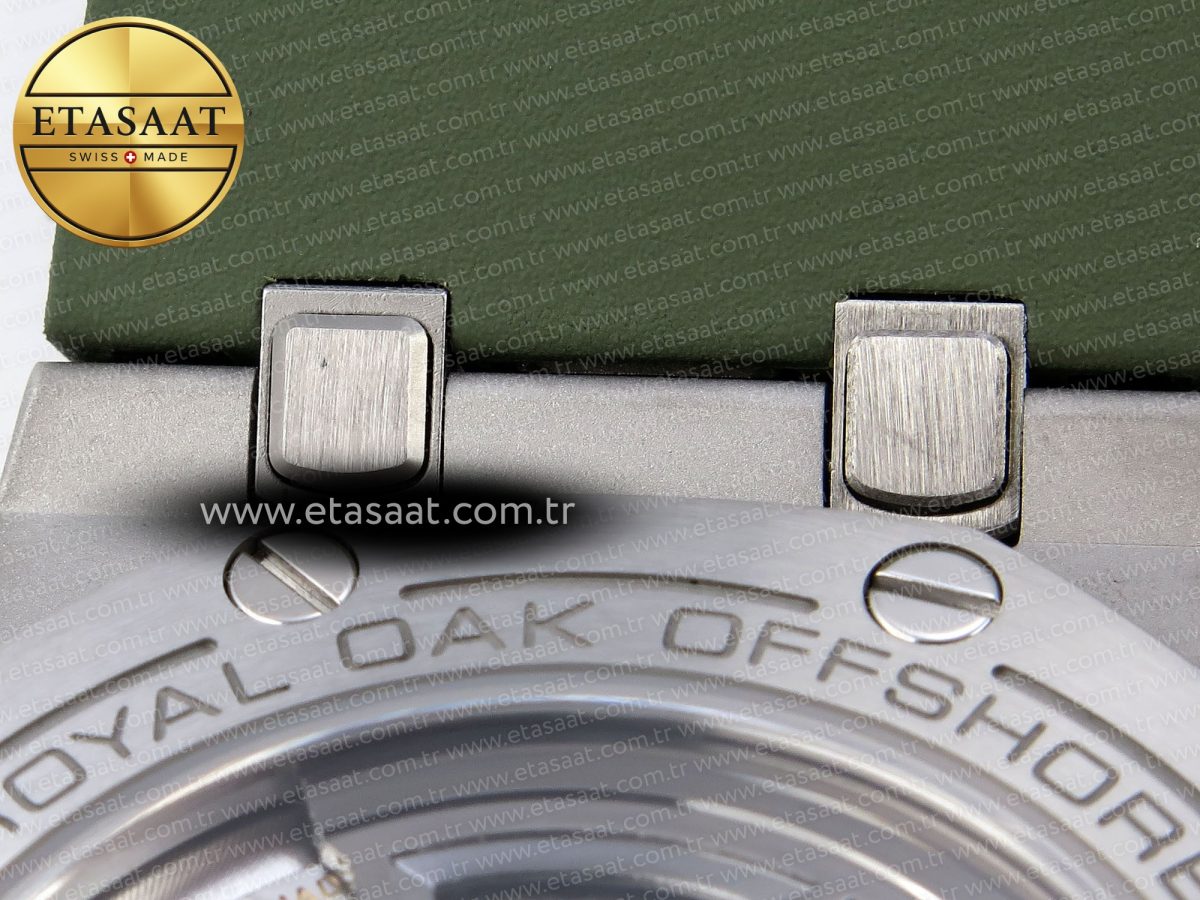 Audemars Piguet ROYAL OAK OFFSHORE DIVER 15720 GREEN DIAL ON GREEN SA4308 - Görsel 26