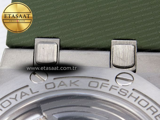 ROYAL OAK OFFSHORE DIVER 15720 APSF 1:1 BEST EDITION GREEN DIAL ON GREEN RUBBER STRAP SA4308 - Görsel 26