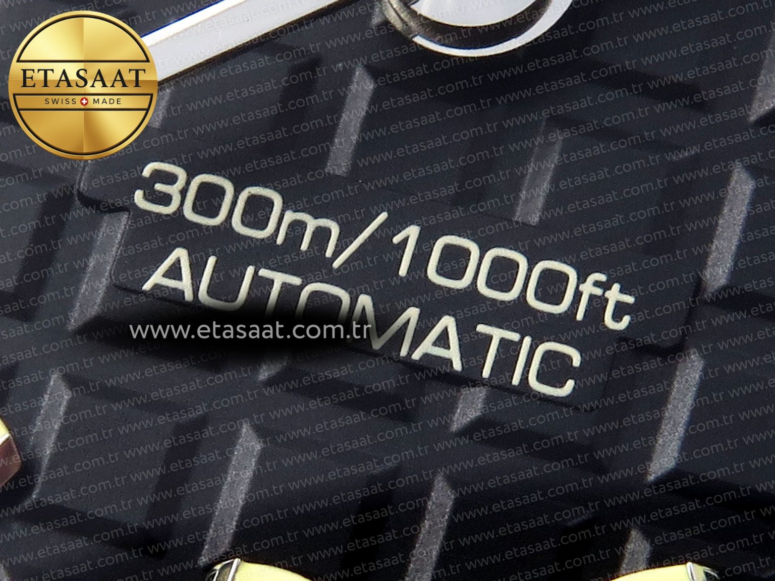 Audemars Piguet ROYAL OAK OFFSHORE DIVER 15720 BLACK DIAL ON BLACK SA4308 - Görsel 12