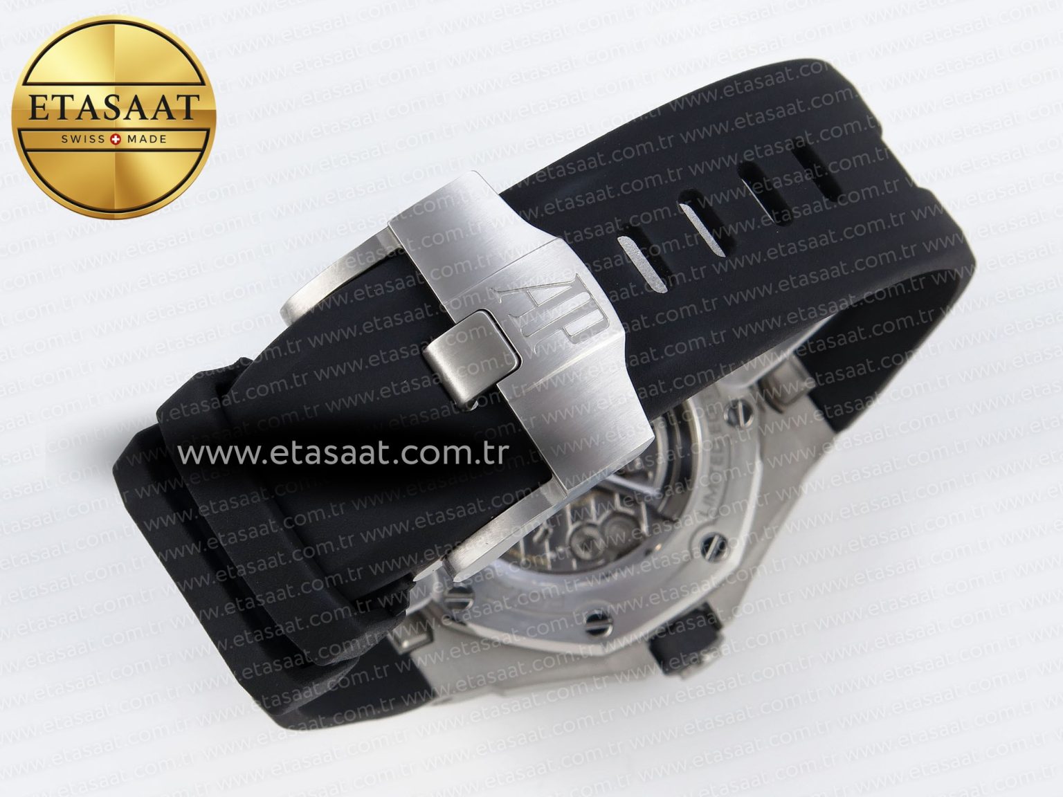 Audemars Piguet ROYAL OAK OFFSHORE DIVER 15720 BLACK DIAL ON BLACK SA4308 - Görsel 15