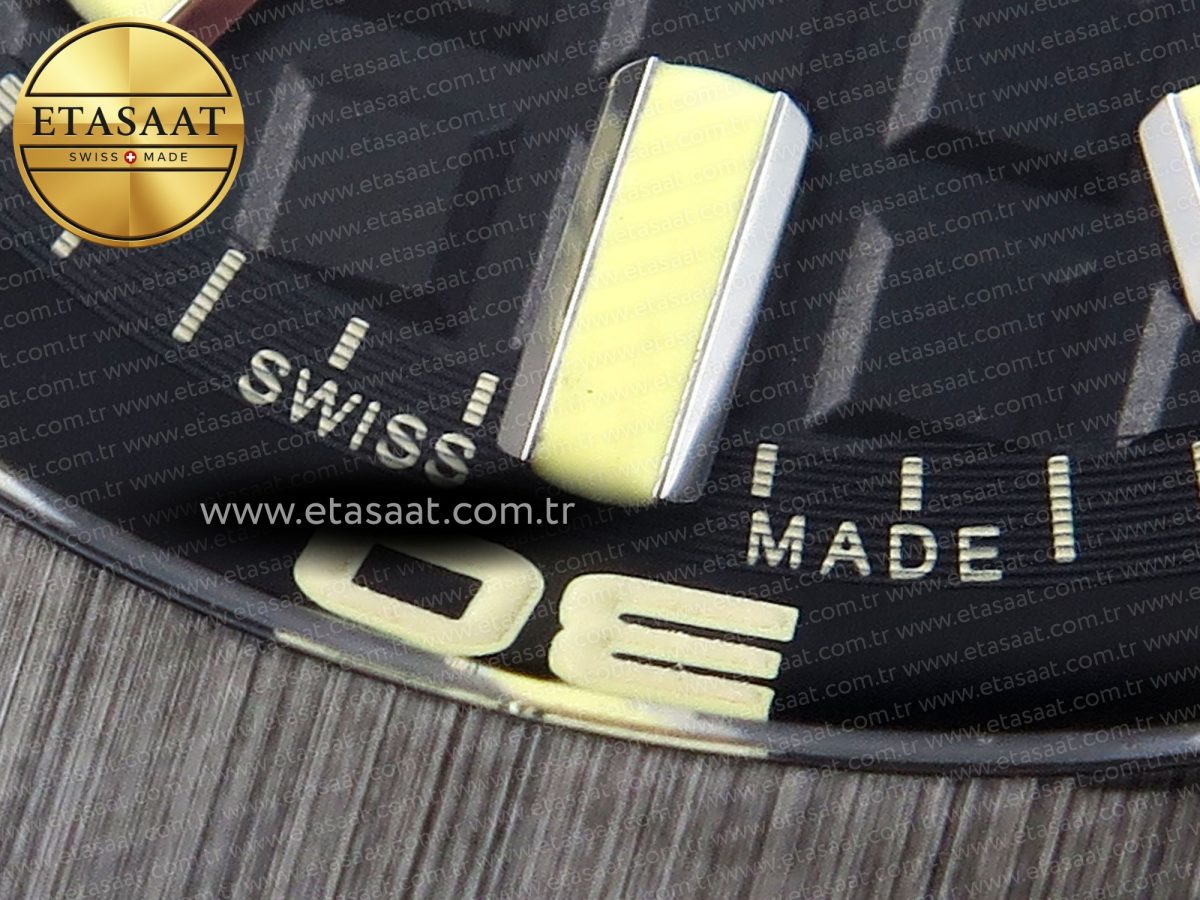 Audemars Piguet ROYAL OAK OFFSHORE DIVER 15720 BLACK DIAL ON BLACK SA4308 - Görsel 25