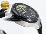 Audemars Piguet ROYAL OAK OFFSHORE DIVER 15720 BLACK DIAL ON BLACK SA4308 - Görsel 9