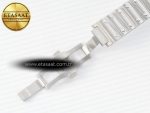 Santos de Cartier 40mm SS 2018 BVF 1:1 Best Edition Green Dial on SS SmartLinks Bracelet MIYOTA 9015 V2 - Görsel 20
