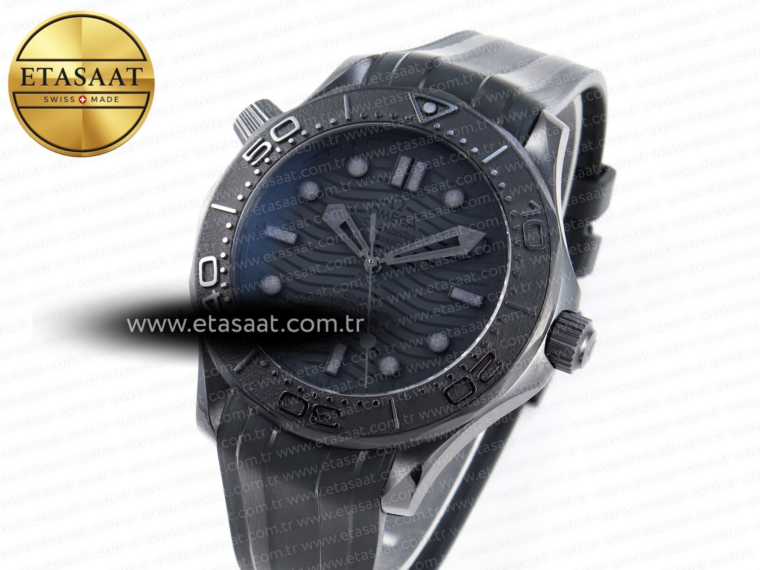 Omega SEAMASTER 300M  BLACK DIAL ON BLACK A8806 - Görsel 1