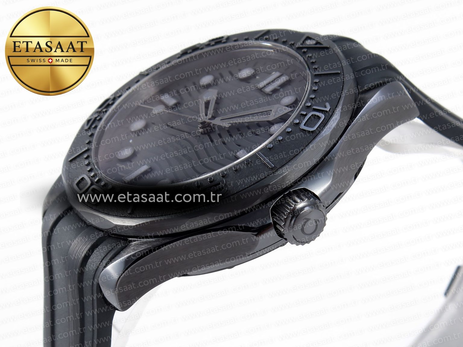 Omega SEAMASTER 300M  BLACK DIAL ON BLACK A8806 - Görsel 6