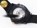 Omega SEAMASTER 300M BLACK DIAL RG BEZEL ON BLACK A8806 - Görsel 16