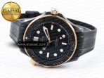 Omega SEAMASTER 300M BLACK DIAL RG BEZEL ON BLACK A8806 - Görsel 6