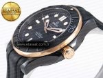 Omega SEAMASTER 300M BLACK DIAL RG BEZEL ON BLACK A8806 - Görsel 8