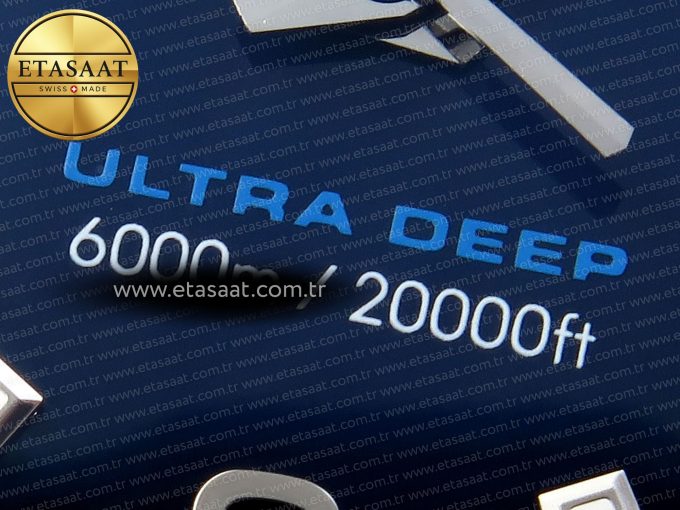 SEAMASTER PLANET OCEAN 6000M ULTRA DEEP 45.5MM SS TF 1:1 BEST EDITION BLUE DIAL BLACK BEZEL ON RUBBER STRAP A2824 - Görsel 11