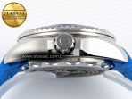SEAMASTER PLANET OCEAN 6000M ULTRA DEEP 45.5MM SS TF 1:1 BEST EDITION BLUE DIAL BLACK BEZEL ON RUBBER STRAP A2824 - Görsel 14
