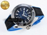 SEAMASTER PLANET OCEAN 6000M ULTRA DEEP 45.5MM SS TF 1:1 BEST EDITION BLUE DIAL BLACK BEZEL ON RUBBER STRAP A2824 - Görsel 7