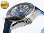 SEAMASTER PLANET OCEAN 6000M ULTRA DEEP 45.5MM SS TF 1:1 BEST EDITION BLUE DIAL BLACK BEZEL ON RUBBER STRAP A2824 - Görsel 8