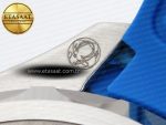 SEAMASTER PLANET OCEAN 6000M ULTRA DEEP 45.5MM SS TF 1:1 BEST EDITION WHITE DIAL BLUE BEZEL ON RUBBER STRAP A2824 - Görsel 22