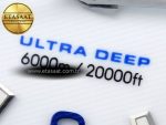 SEAMASTER PLANET OCEAN 6000M ULTRA DEEP 45.5MM SS TF 1:1 BEST EDITION WHITE DIAL BLUE BEZEL ON SS BRACELET A2824 - Görsel 11