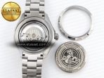 SEAMASTER PLANET OCEAN 6000M ULTRA DEEP 45.5MM SS TF 1:1 BEST EDITION WHITE DIAL BLUE BEZEL ON SS BRACELET A2824 - Görsel 17