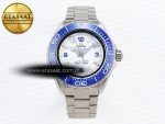 SEAMASTER PLANET OCEAN 6000M ULTRA DEEP 45.5MM SS TF 1:1 BEST EDITION WHITE DIAL BLUE BEZEL ON SS BRACELET A2824 - Görsel 3