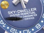 Sky-Dweller 326934 904L SS ZF 1:1 Best Edition Blue Dial on SS Bracelet A2824 - Görsel 10