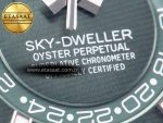 Sky-Dweller 326934 904L SS ZF 1:1 Best Edition Green Dial on SS Bracelet A2824 - Görsel 11