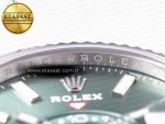 Sky-Dweller 326934 904L SS ZF 1:1 Best Edition Green Dial on SS Bracelet A2824 - Görsel 7