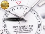 Sky-Dweller 326934 904L SS ZF 1:1 Best Edition White Dial on SS Bracelet A2824 - Görsel 10