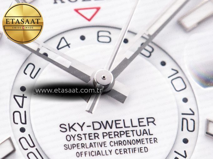 Sky-Dweller 326934 904L SS ZF 1:1 Best Edition White Dial on SS Bracelet A2824 - Görsel 10