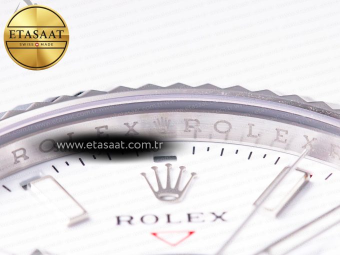 Sky-Dweller 326934 904L SS ZF 1:1 Best Edition White Dial on SS Bracelet A2824 - Görsel 7
