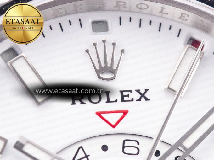 Sky-Dweller 326934 904L SS ZF 1:1 Best Edition White Dial on SS Bracelet A2824 - Görsel 9