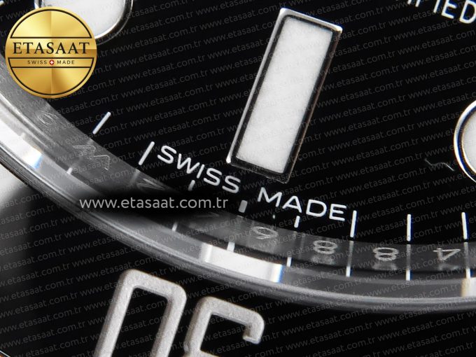 Submariner 116610 LN Black Ceramic Clean 904L 1:1 Best Edition on SS Bracelet VS3135 - Görsel 12
