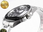 Submariner 116610 LN Black Ceramic Clean 904L 1:1 Best Edition on SS Bracelet VS3135 - Görsel 9